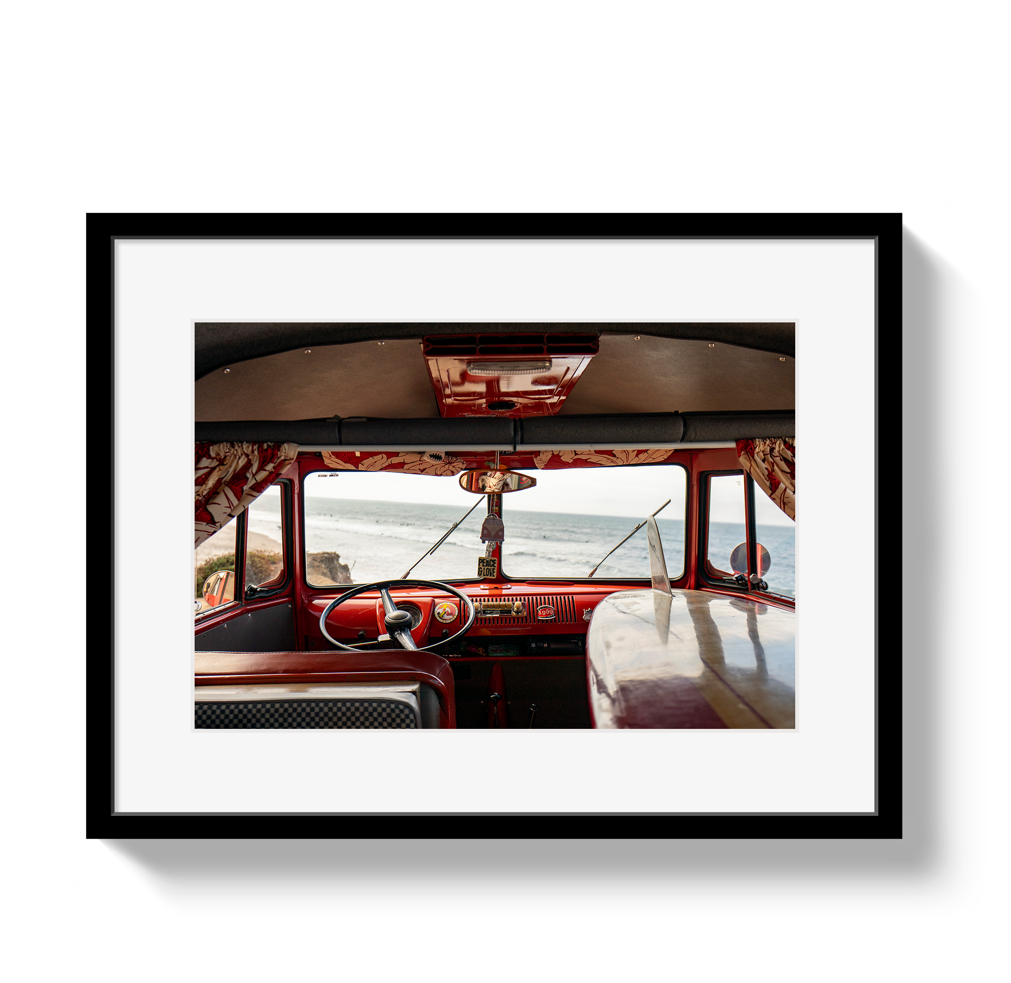 Surf Bus View by Johnny Vacay - main product image for Resin Society