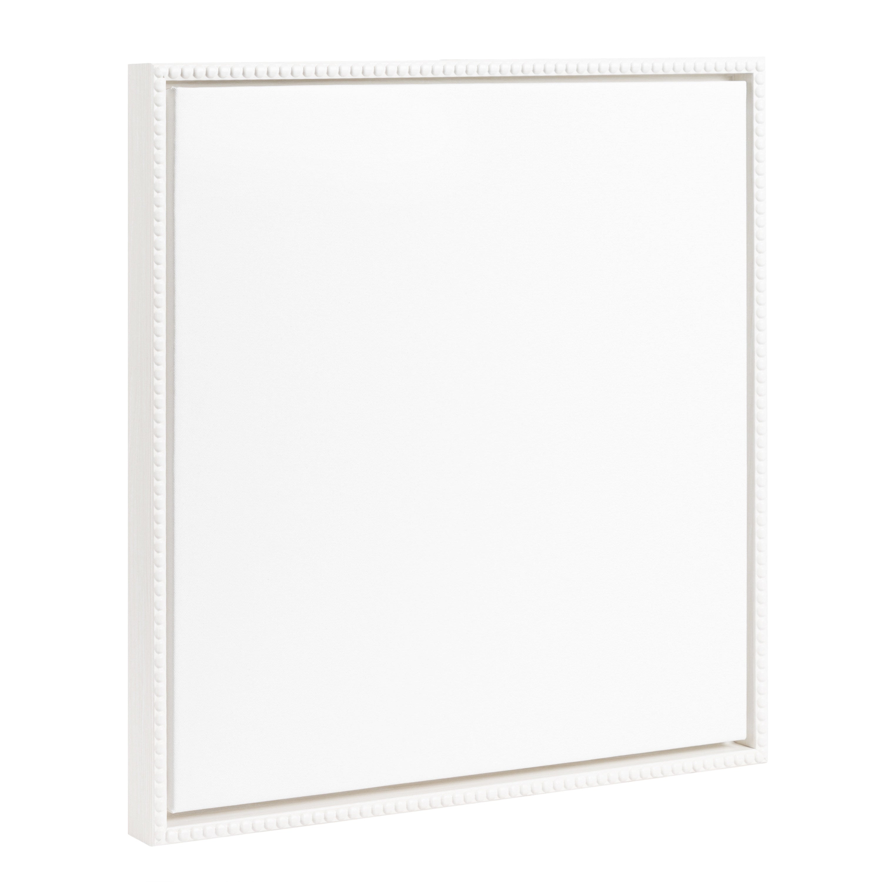Sylvie Blank Framed Canvas 22x22