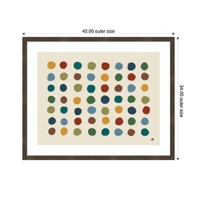 Meditation No.
3b by Kelly Knaga Framed Wall Art Print