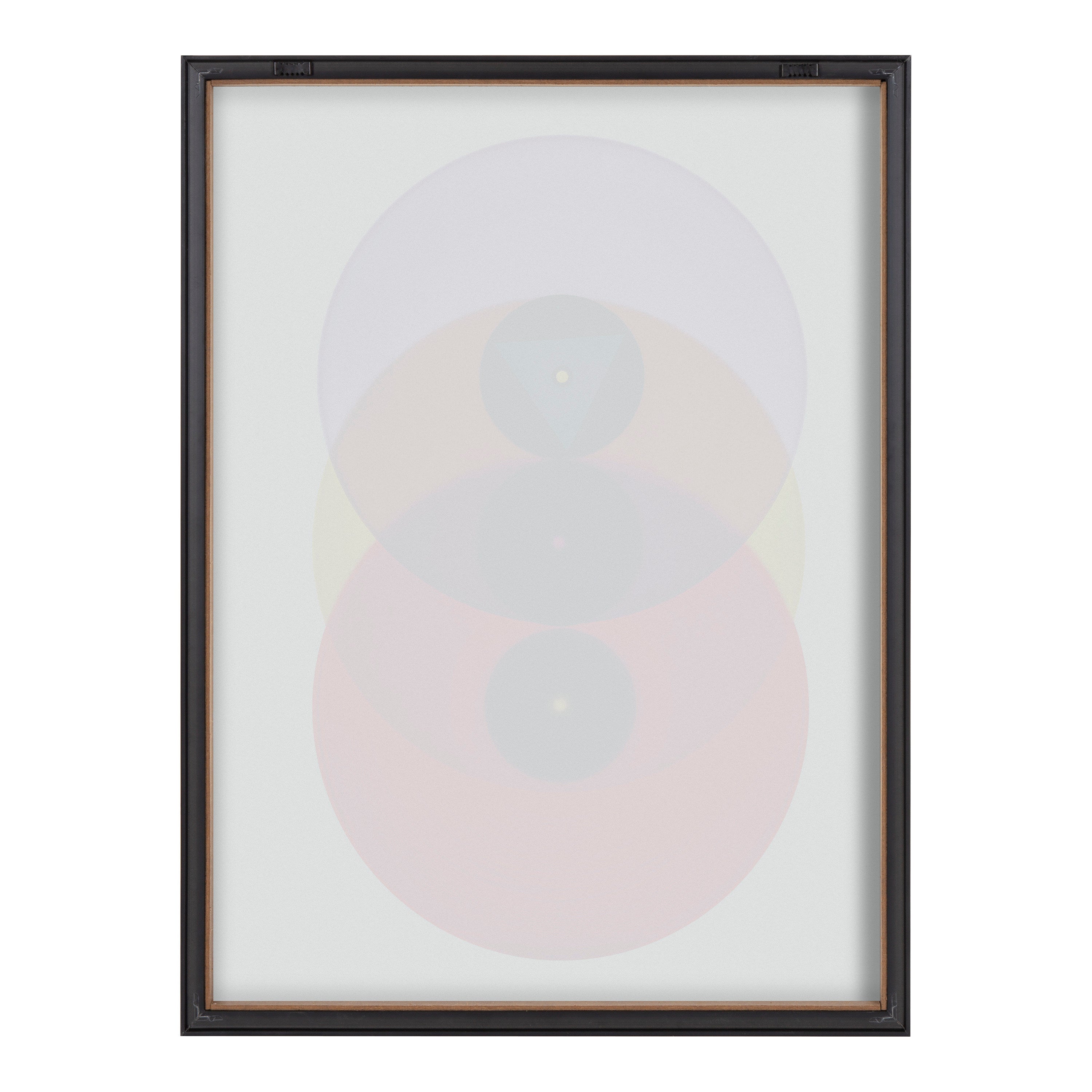 Blake Colorful Records Purple Red Framed Printed Glass by kateandlaurel - product image 4 for Resin Society