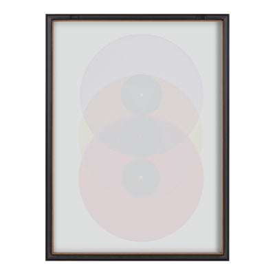 Blake Colorful Records Purple Red Framed Printed Glass by kateandlaurel - product image 4 for Resin Society