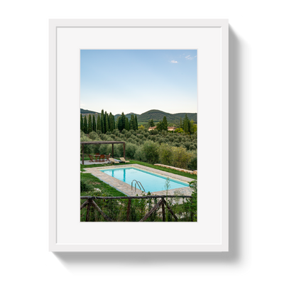 Tuscan Pool View by Johnny Vacay - product image 2 for Resin Society