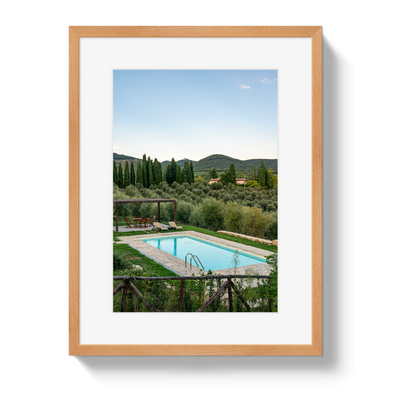 Tuscan Pool View by Johnny Vacay - product image 3 for Resin Society