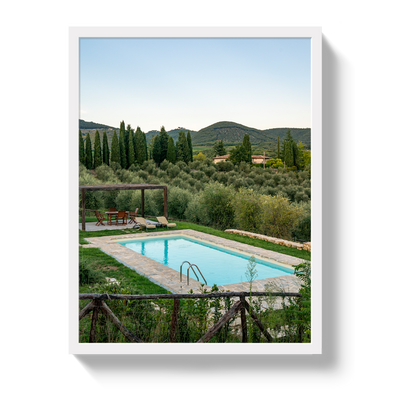 Tuscan Pool View by Johnny Vacay - product image 5 for Resin Society