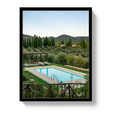 Tuscan Pool View by Johnny Vacay - product image 4 for Resin Society