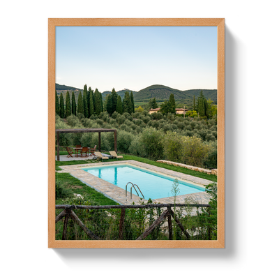 Tuscan Pool View by Johnny Vacay - product image 6 for Resin Society