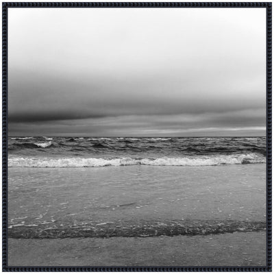 Sylvie Life Is A Beach Framed Canvas by Stephanie Klatt