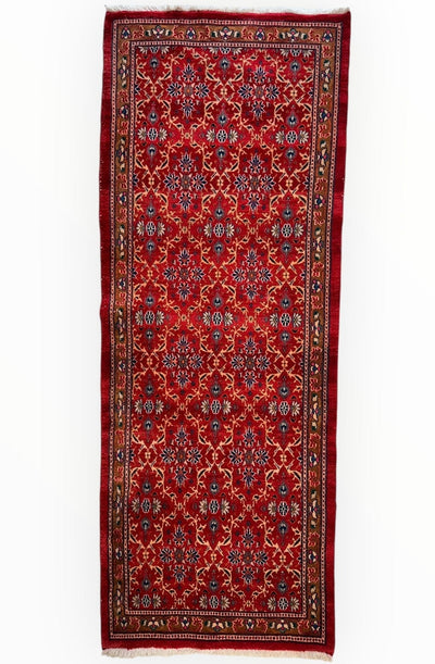 Vintage Mashhad Wool Runner – 3’3” x 8’4” – 1970s by Rugistan - main product image for Resin Society