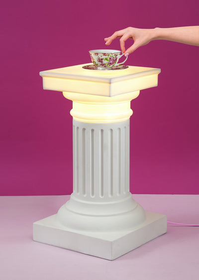 Las Vegas side table detail image - Resin Society
