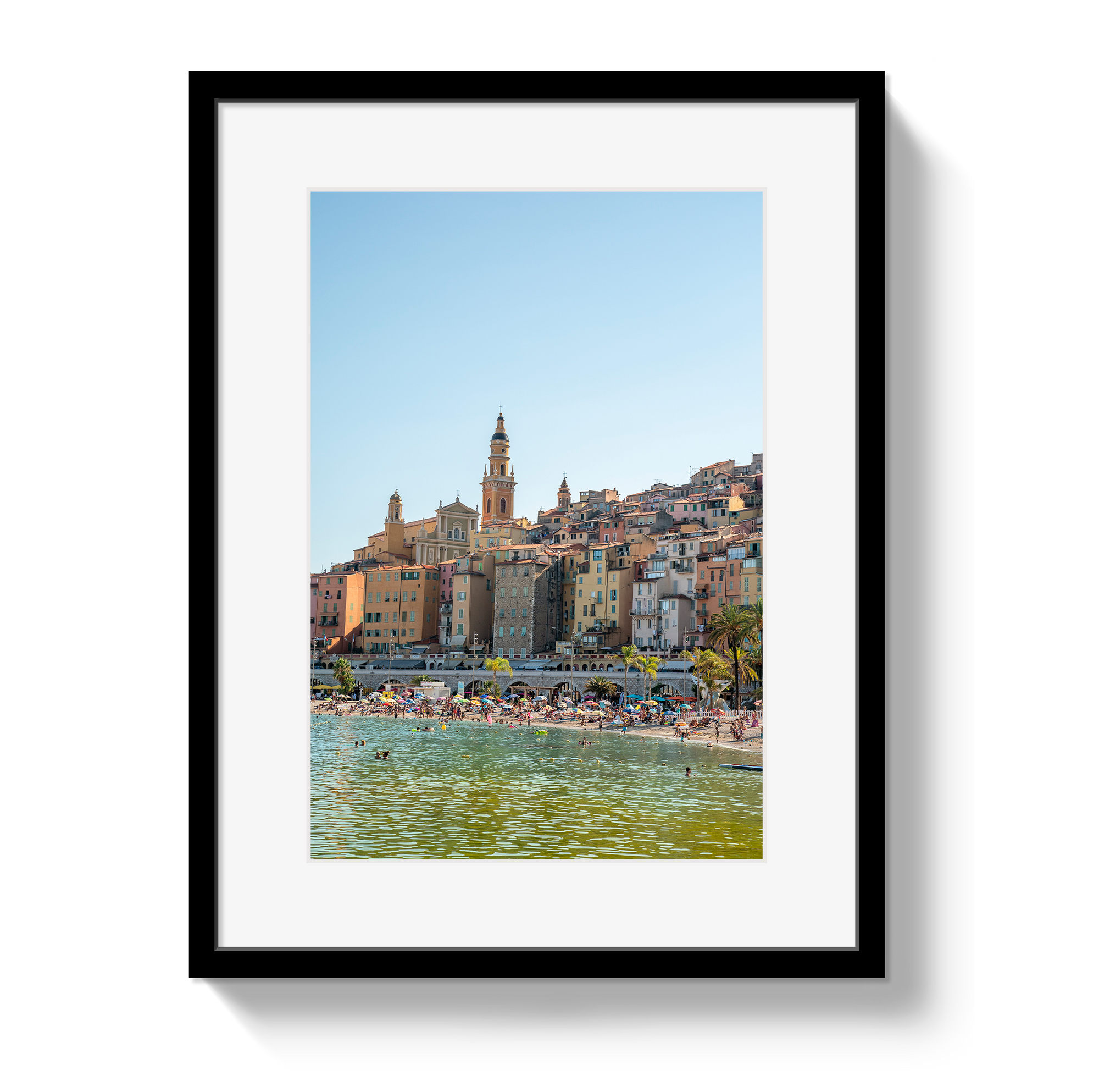 Menton Beach by Johnny Vacay - main product image for Resin Society