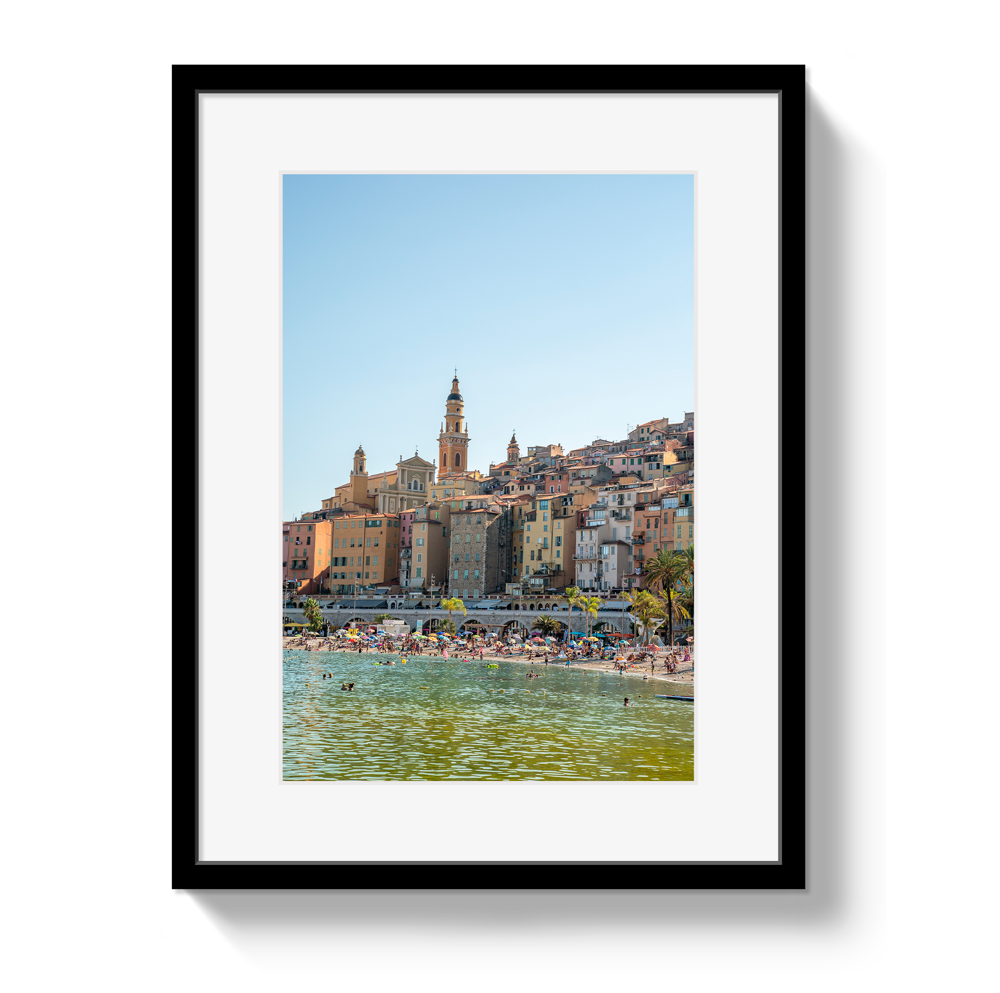 Menton Beach by Johnny Vacay - main product image for Resin Society