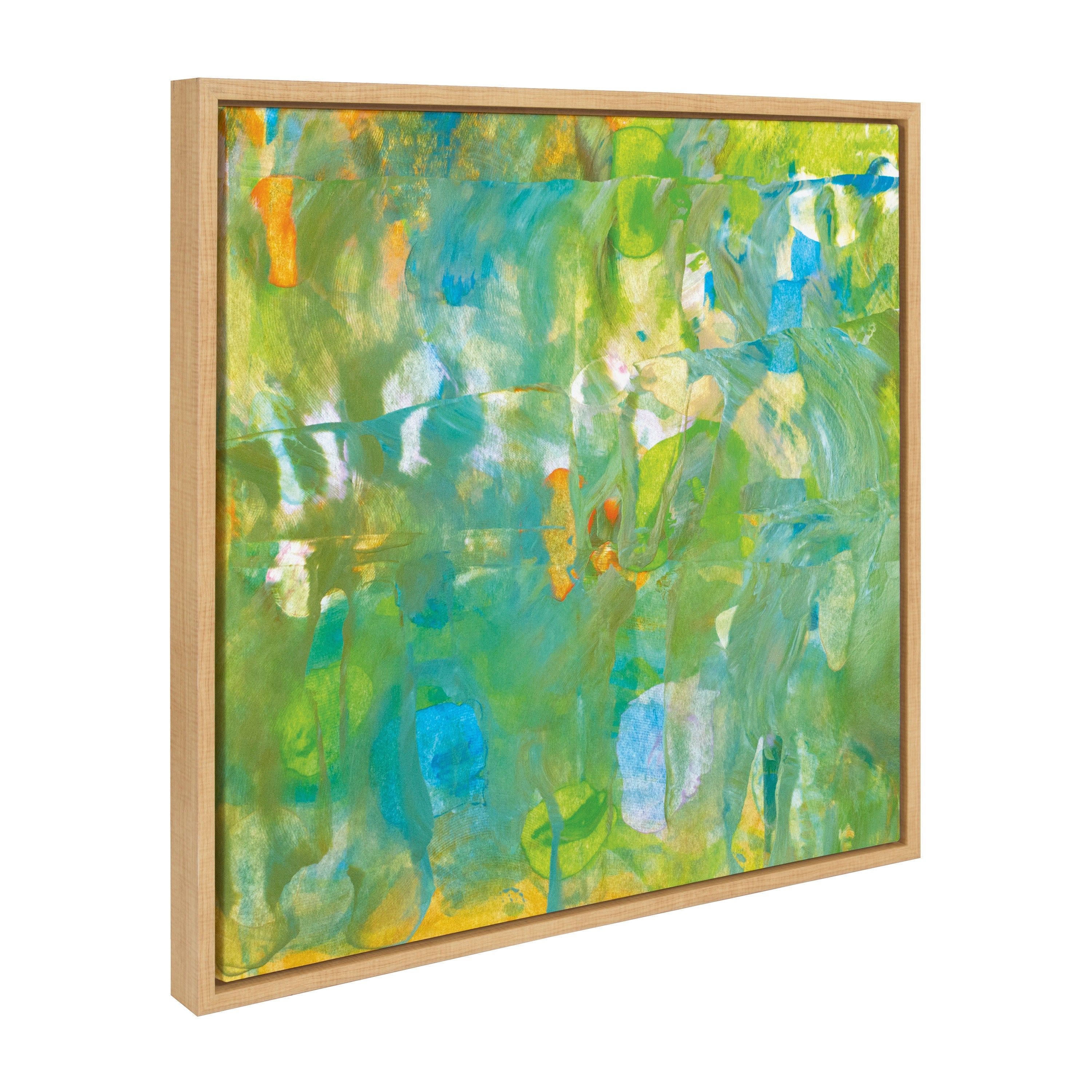 Sylvie Mango Framed Canvas by kateandlaurel - product image 2 for Resin Society