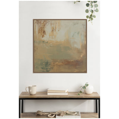 Sage Horizon No.
3 by Amy Lighthall Framed Canvas Wall Art Print