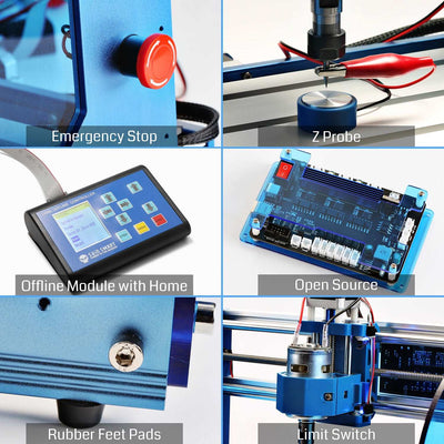 3018-PROVer Semi Assembled CNC Router Kit detail image - Resin Society