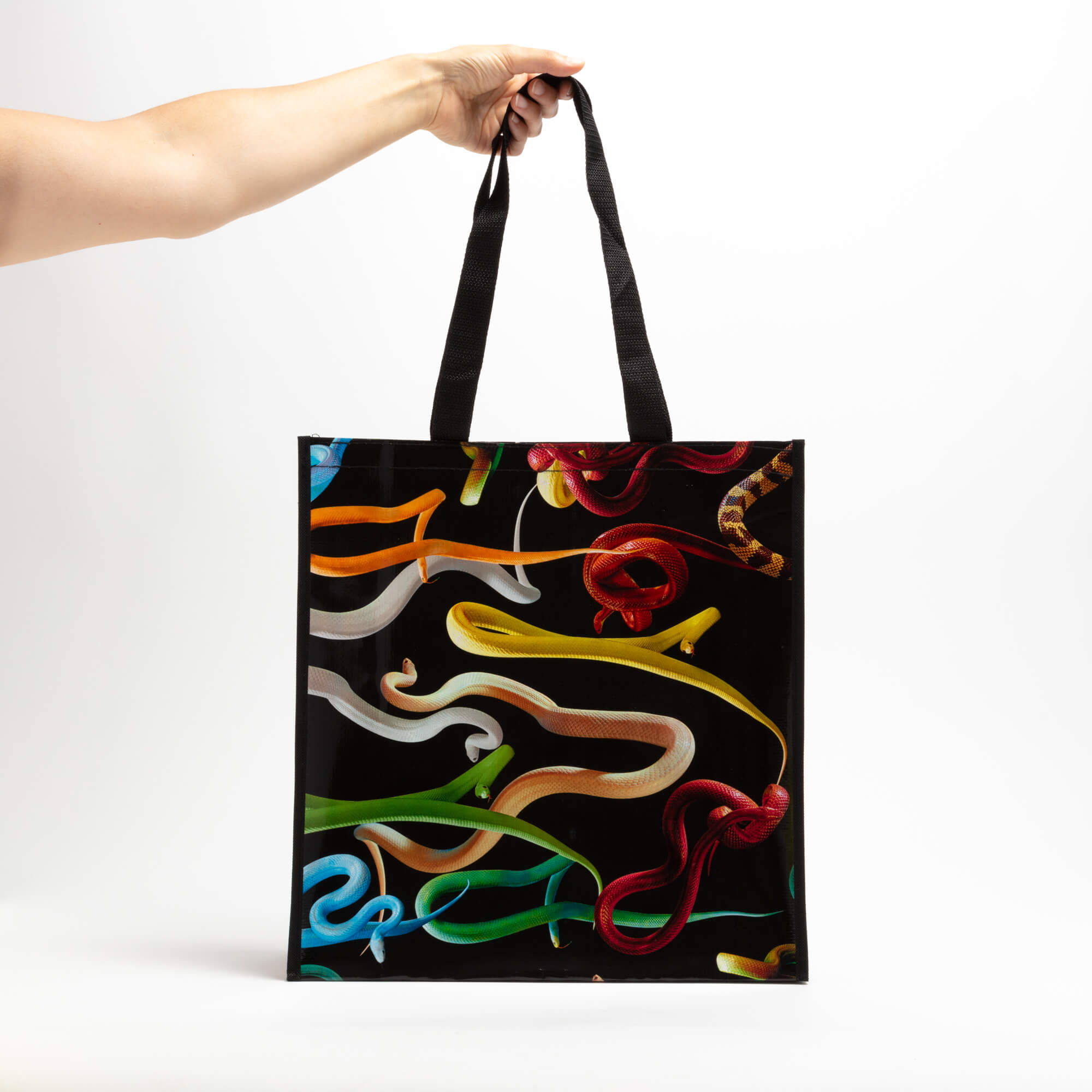 Shopper Bag Big Snakes by DEKOR - main product image for Resin Society