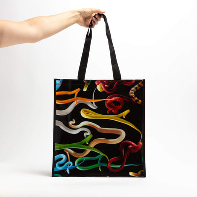 Shopper Bag Big Snakes by DEKOR - main product image for Resin Society