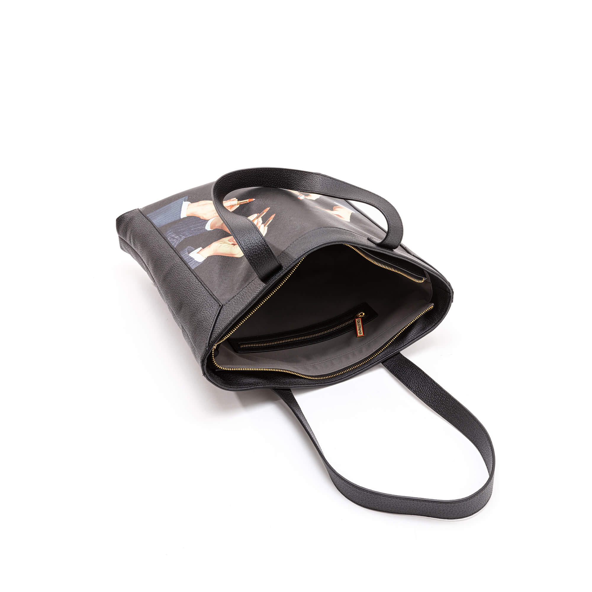 Travel Kit Tote Bag Black Lipstick by DEKOR - product image 2 for Resin Society