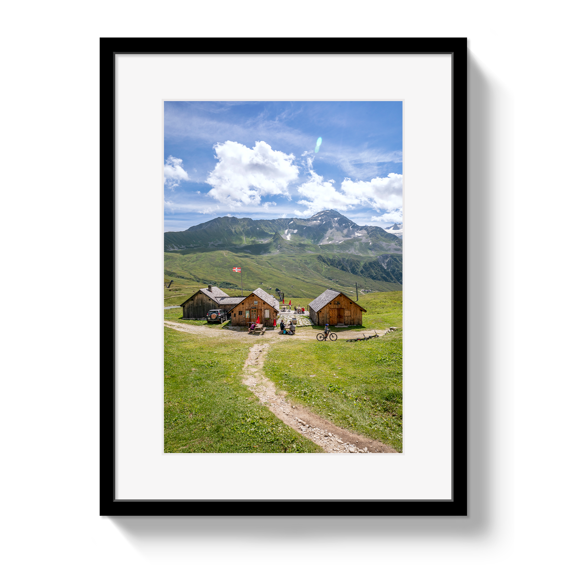 Summer in Chamonix by Johnny Vacay - main product image for Resin Society