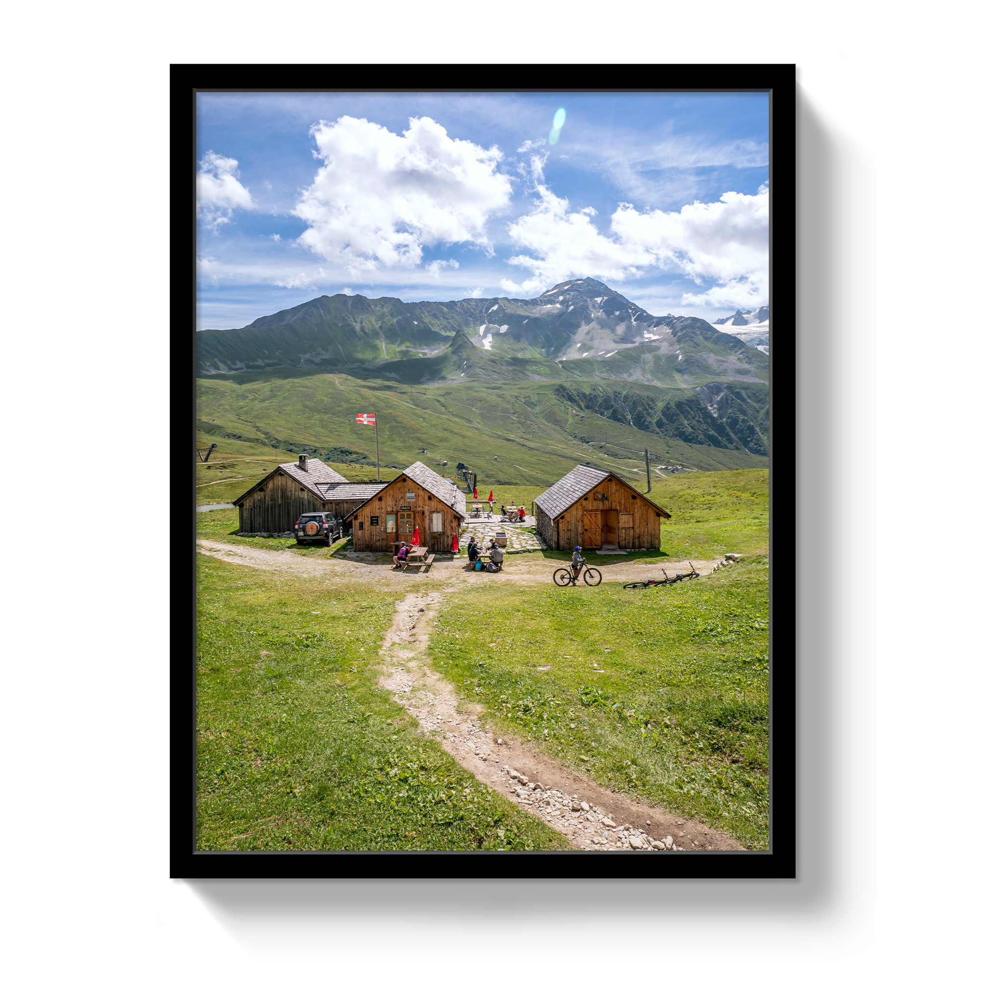Summer in Chamonix by Johnny Vacay - product image 4 for Resin Society