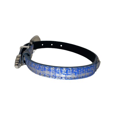 Stunning Multi-Color Blue/Silver Snake With Our Custom 3-Piece Italian by Allysa Payne Beverly Hills - product image 2 for Resin Society