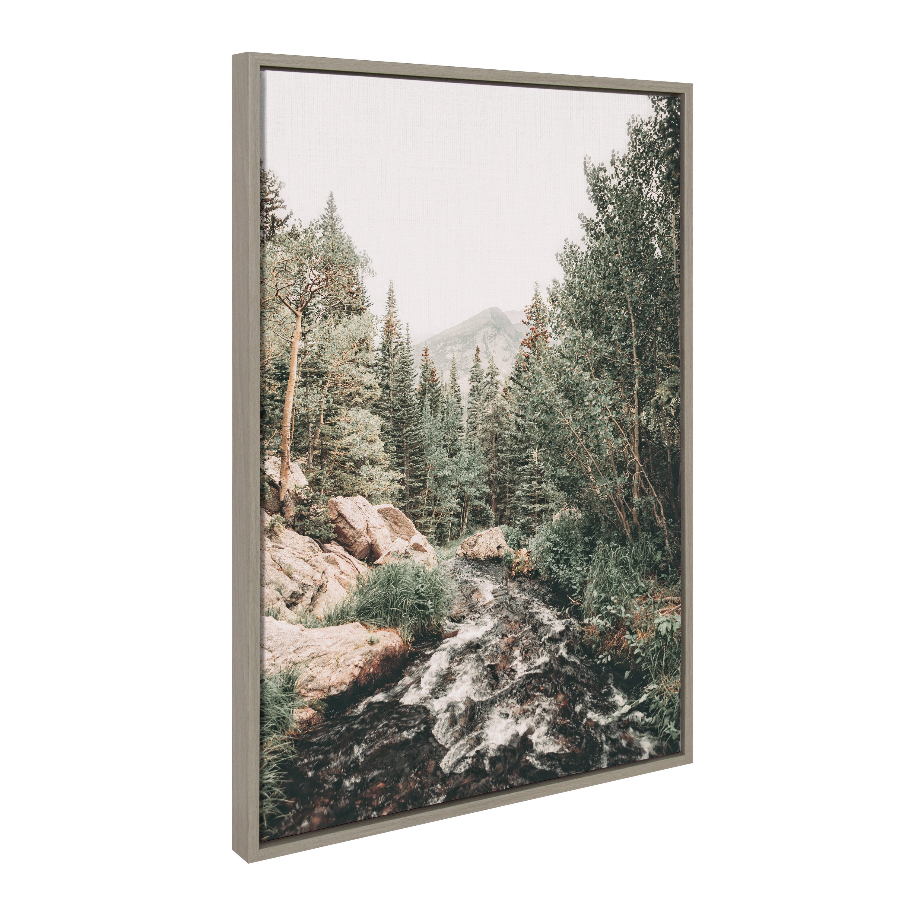 Sylvie Meet Me Here Framed Canvas by kateandlaurel - product image 15 for Resin Society