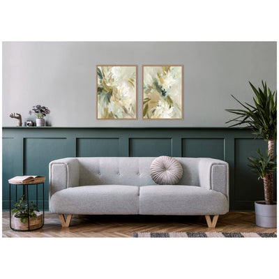 Garden No.
1 & No.
2 2 Piece Framed Canvas Wall Art Set by Amy Lighthall