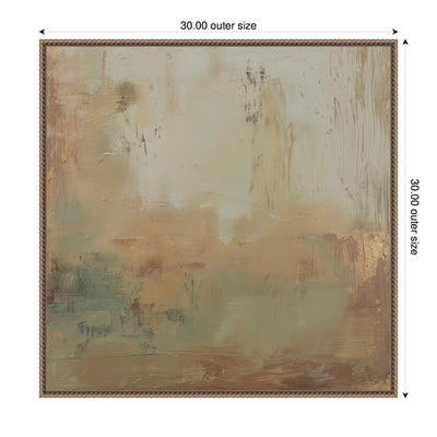 Sage Horizon No.
2 by Amy Lighthall Framed Canvas Wall Art Print