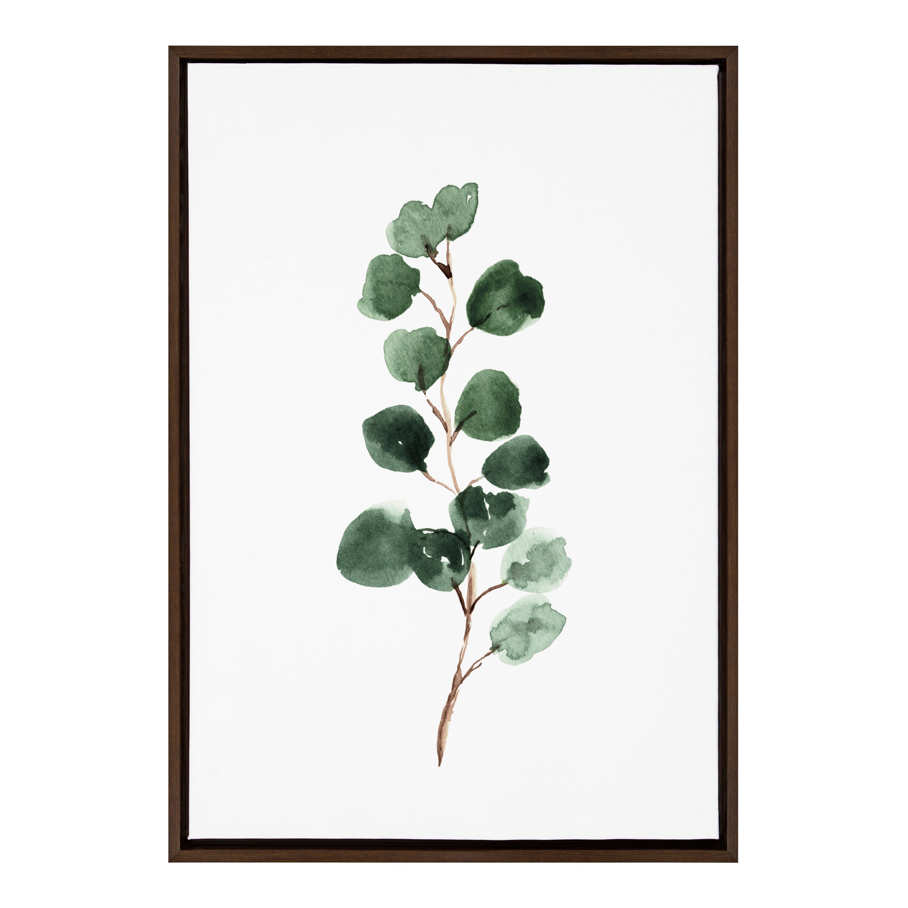 Sylvie Eucalyptus 3b Framed Canvas by kateandlaurel - product image 8 for Resin Society