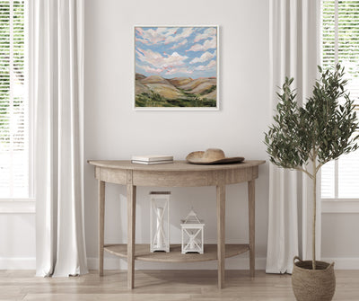 Sylvie South Dakota Framed Canvas by Emily Kenney by kateandlaurel - product image 5 for Resin Society