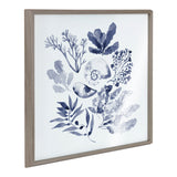 Blake Indigo Shells Framed Printed Acrylic by Sara Berrenson by kateandlaurel - main product image for Resin Society