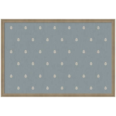 Pinboard Blue Botanical Block Print