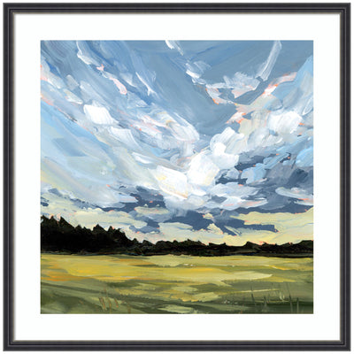Framed Art Before The Storm by Emily Kenney