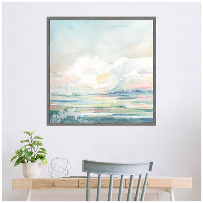 Sylvie Stillness Framed Canvas by Julie Maida