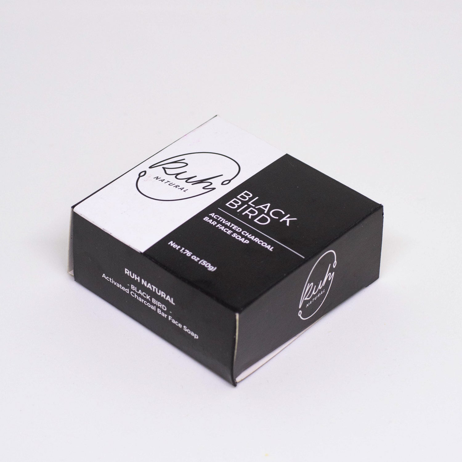 Activated Charcoal Bar Face Soap - Blackbird by Porto Boutique - product image 6 for Resin Society