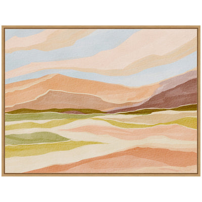 Sylvie Desert Dreams Framed Canvas by Nikita Jariwala