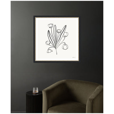 Floral Bouquet by Gabrielly Guedes Framed Wall Art Print