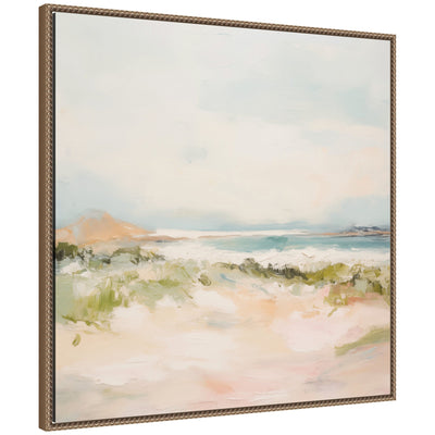 Tranquil Landscape III Square by Amy Lighthall Framed Canvas Wall Art Print