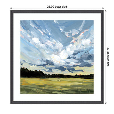 Framed Art Before The Storm by Emily Kenney