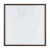 Blake Indigo Shells Framed Printed Acrylic by Sara Berrenson by kateandlaurel - product image 4 for Resin Society