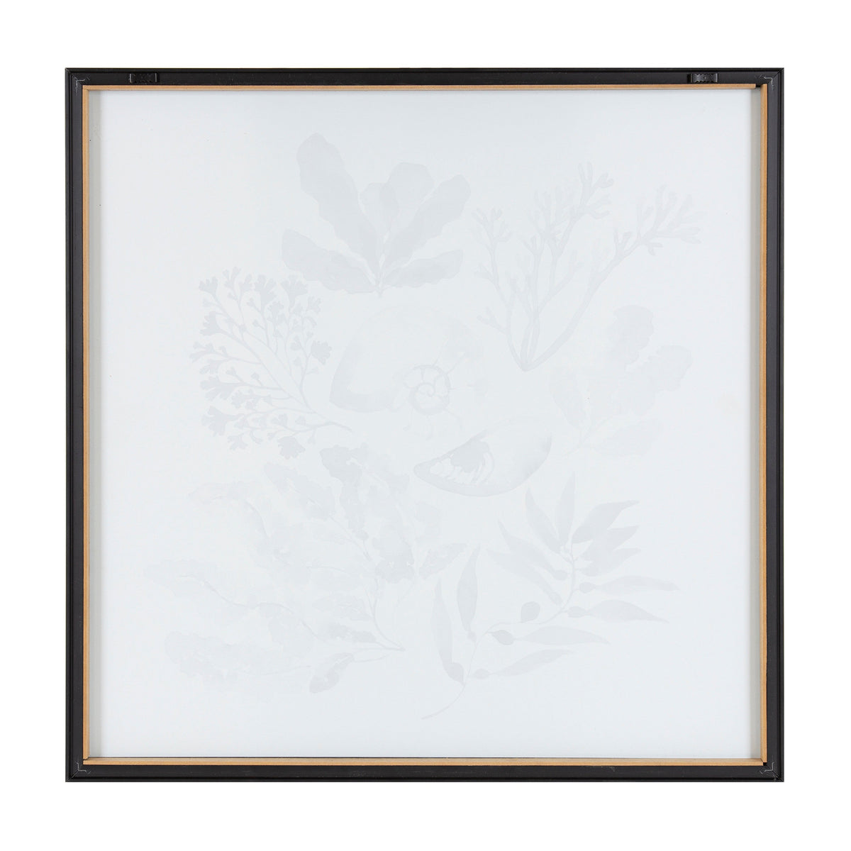 Blake Indigo Shells Framed Printed Acrylic by Sara Berrenson by kateandlaurel - product image 4 for Resin Society