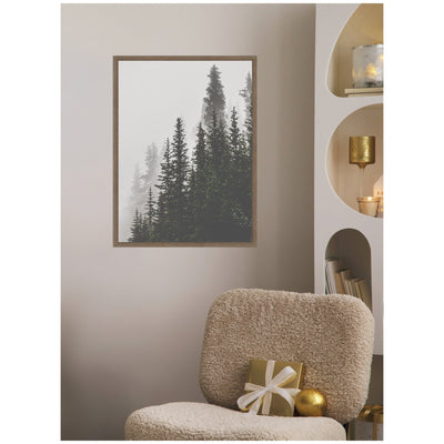 Sylvie Framed Canvas Tree Top Mountains by Alicia Abla