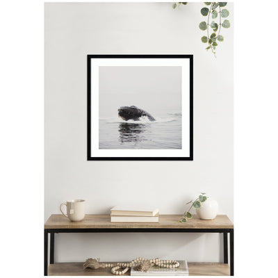 Humpback Whale No.
4 by Laura Evans Framed Wall Art Print