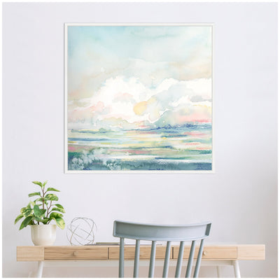 Sylvie Stillness Framed Canvas by Julie Maida