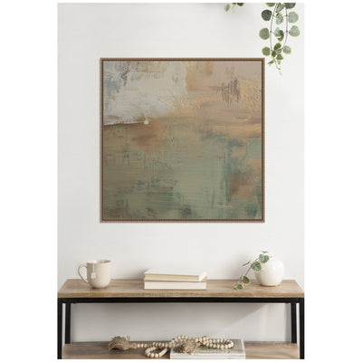 Sage Horizon No.
1 by Amy Lighthall Framed Canvas Wall Art Print
