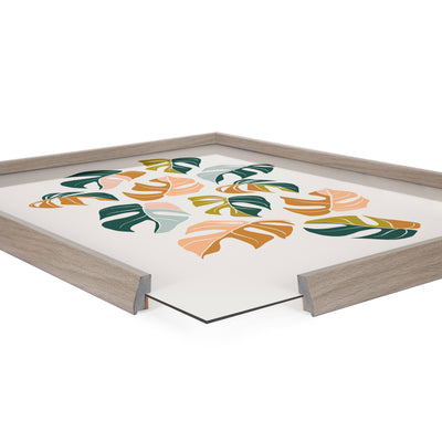 Blake Tropical Leaves 02 Framed Printed Glass by Alicia Schultz by kateandlaurel - product image 14 for Resin Society