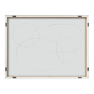 Blake 871 Modern Circles Framed Printed Glass by Teju Reval of by kateandlaurel - product image 13 for Resin Society