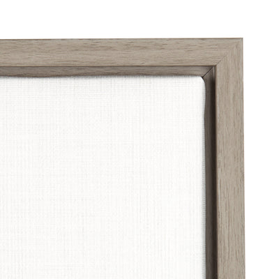 Sylvie Alpaca Framed Canvas by Simon Te of Tai Prints