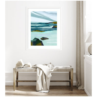 Framed Art Ocean Breeze by Nikita Jariwala