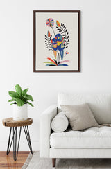 Sylvie Rainbow Lorikeet Framed Canvas