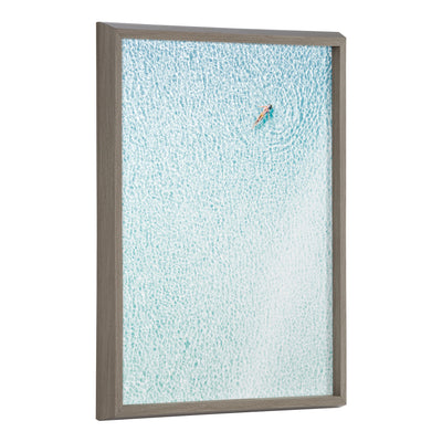 Blake Woman Floating Framed Printed Glass by Amy Peterson Art Studio by kateandlaurel - main product image for Resin Society